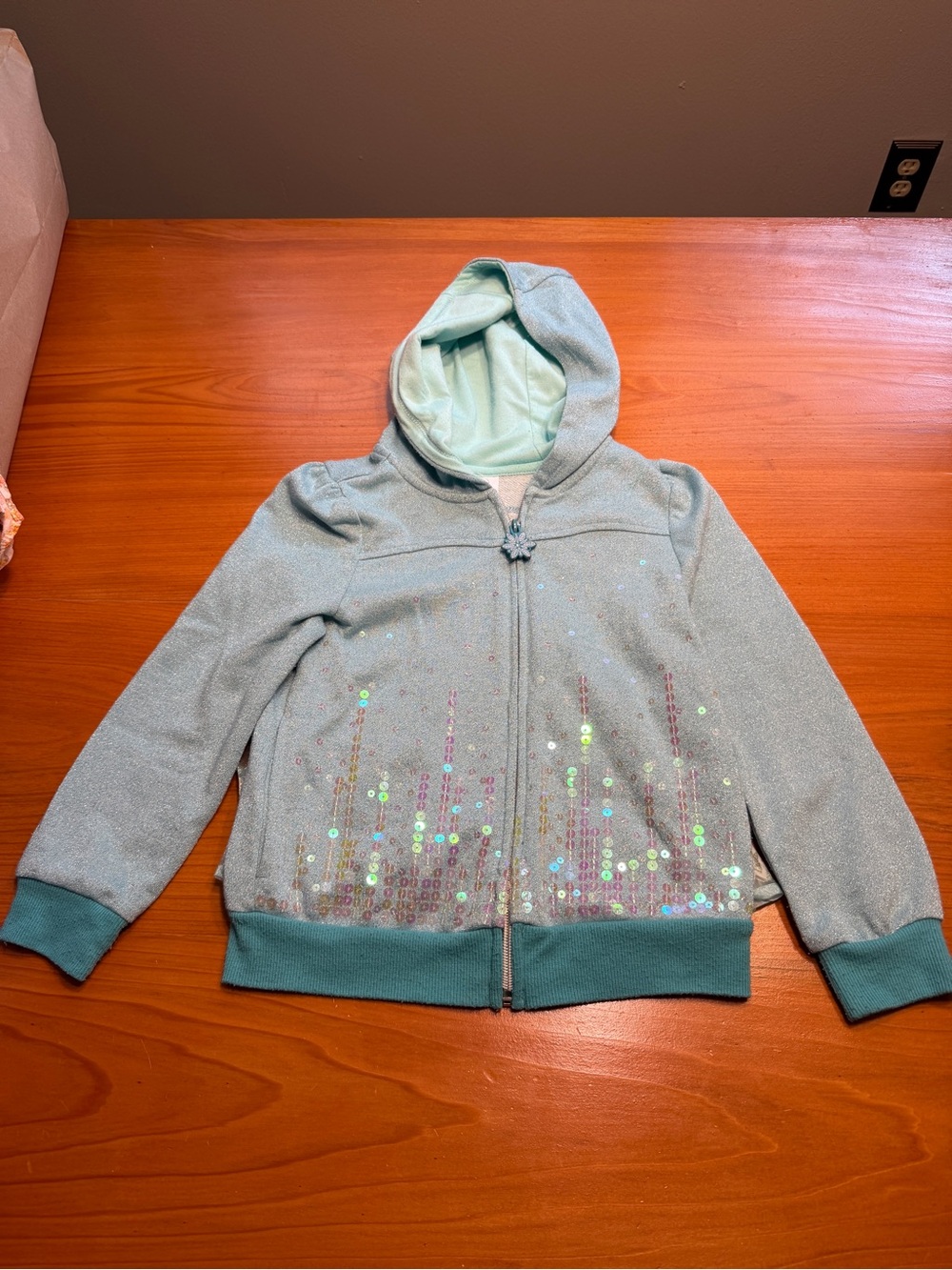 Girls Disney Elsa Hoodie 5/6